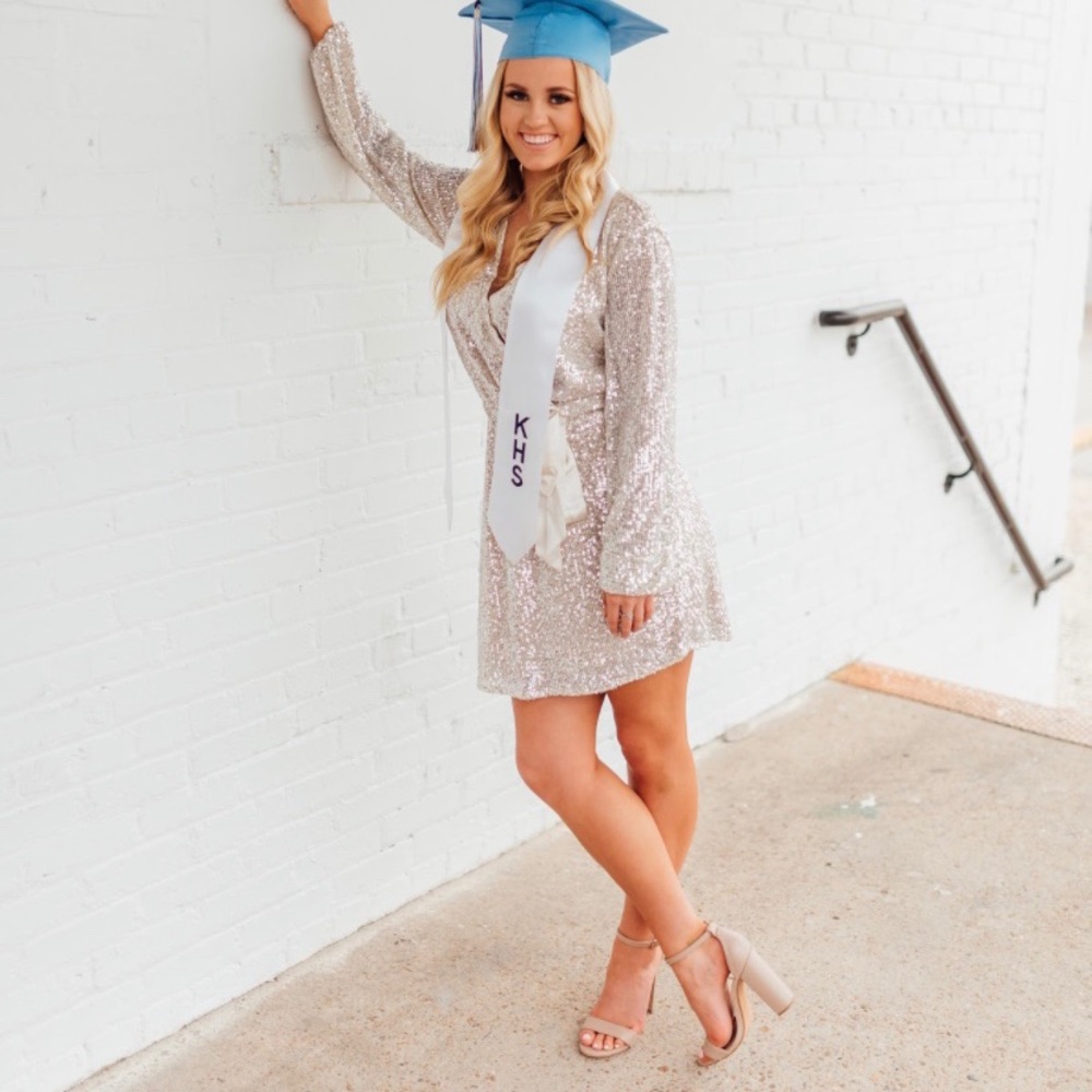 Sequin revolve dress
